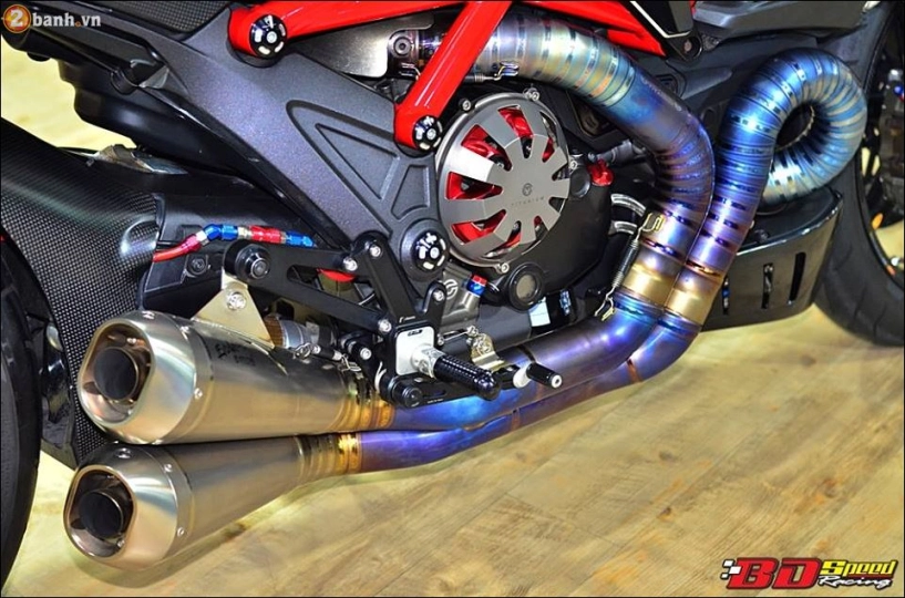 Ducati diavel -choáng ngợp với bản độ quỷ dữ mang tên carbon red - 14