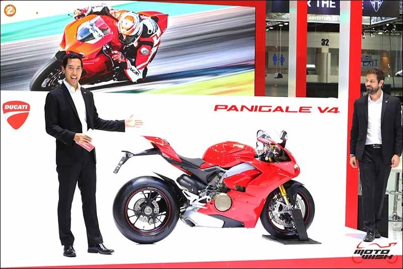 Ducati giới thiệu ducati v4 panigale giá mở cửa tại thái lan 660 triệu đồng moto expo 2017 - 1