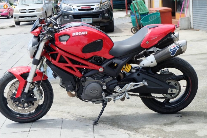 Ducati monster 795 độ kế thừa tinh hoa công nghệ từ anh em quái vật - 9