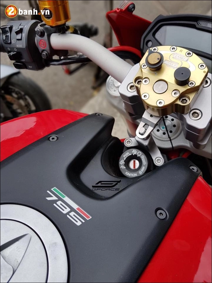 Ducati monster 795 độ nổi bật cùng mâm oz racing - 3
