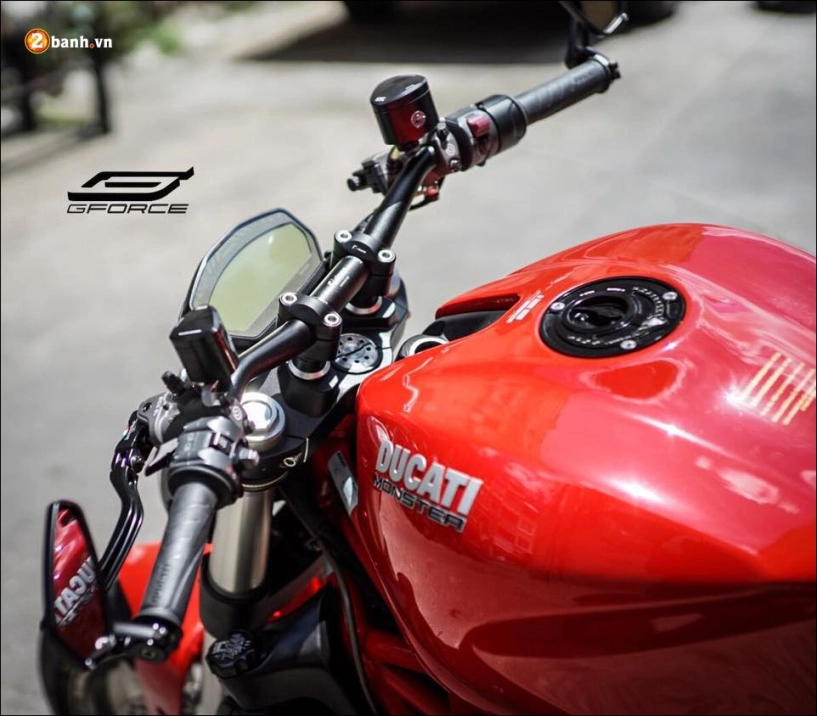 Ducati monster 821 cường hóa thành công qua dàn chân siêu nhẹ - 1