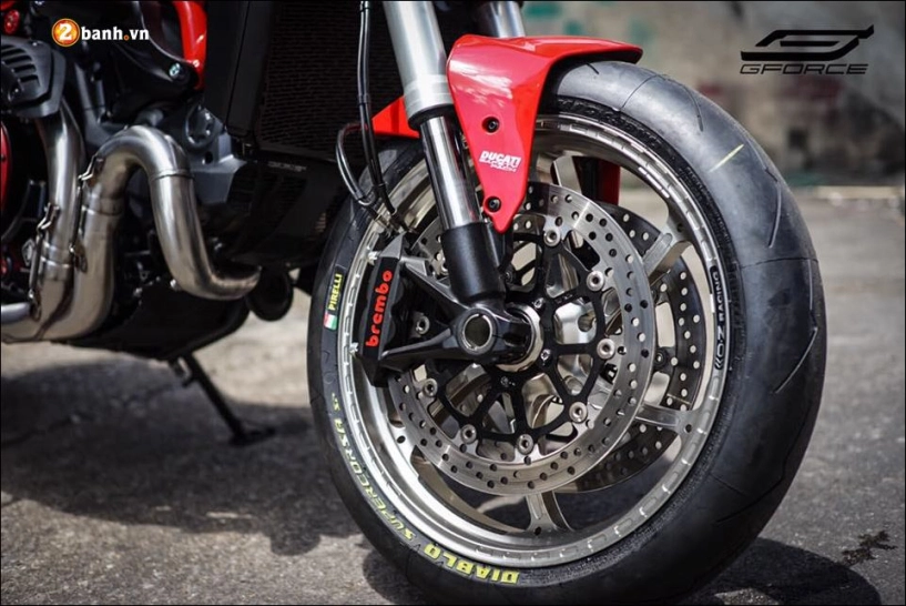 Ducati monster 821 cường hóa thành công qua dàn chân siêu nhẹ - 4