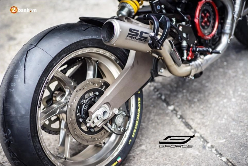 Ducati monster 821 cường hóa thành công qua dàn chân siêu nhẹ - 9