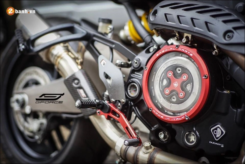 Ducati monster 821 độ chuẩn từng centimet đầy lôi cuốn - 1