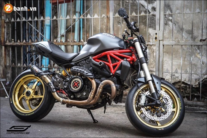 Ducati monster 821 độ điểm nhấn cùng thương hiệu đồ chơi ducabike - 2