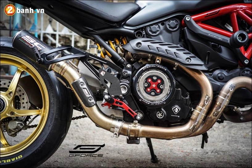 Ducati monster 821 độ điểm nhấn cùng thương hiệu đồ chơi ducabike - 3