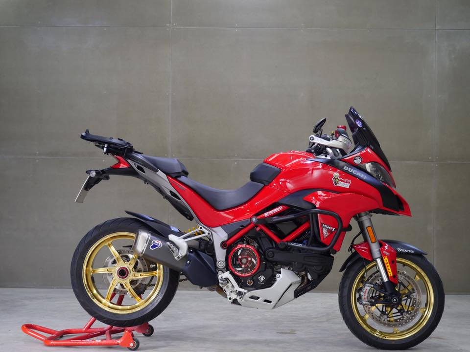 Ducati multistrada 1200 thổi hồn qua thân hình cơ bắp lực lưỡng - 5
