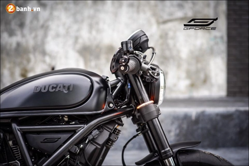 Ducati scrambler cafe racer độ dấu ấn dark edition - 5
