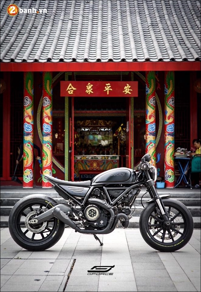 Ducati scrambler cafe racer độ dấu ấn dark edition - 12