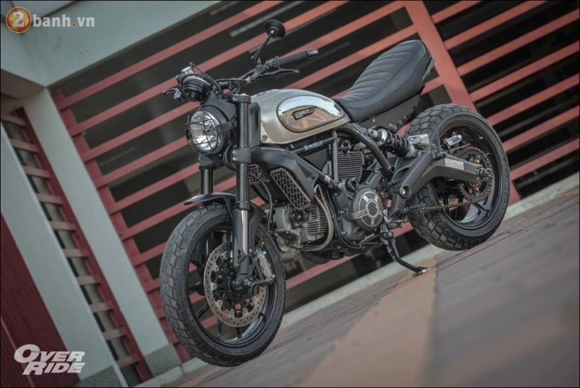 Ducati scrambler đầy táo bạo qua morden tracker - 14