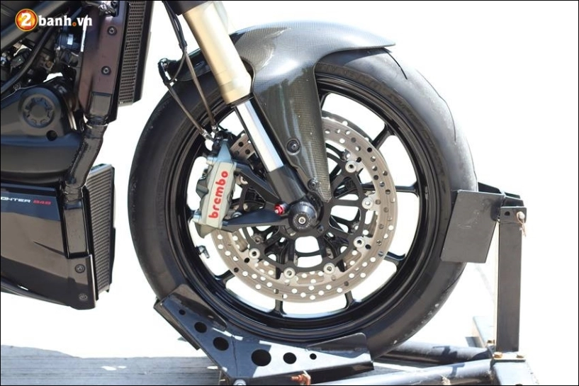 Ducati streetfighter 848 độ cực ngầu bên tông màu đen huyền bí - 10