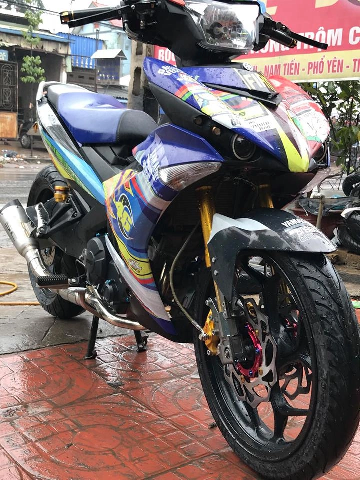 Exciter 150 độ hầm hố với bộ gắp yamaha r6 của biker thái nguyên - 2