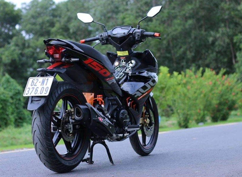 Exciter 150 độ kiểng tinh tế giữ sự nguyên thủy của biker long an - 9