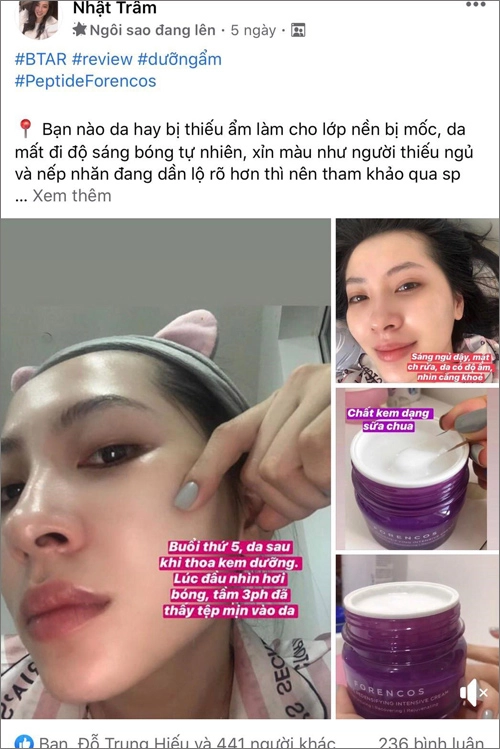 Forencos peptide kem dưỡng căng bóng chuẩn hàn khiến giới làm đẹp nghiêng ngả với loạt review đắt giá - 5