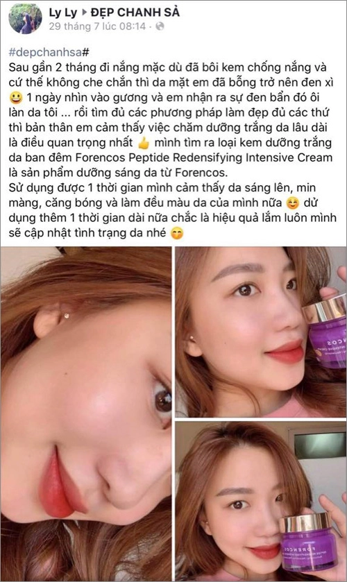Forencos peptide kem dưỡng căng bóng chuẩn hàn khiến giới làm đẹp nghiêng ngả với loạt review đắt giá - 7
