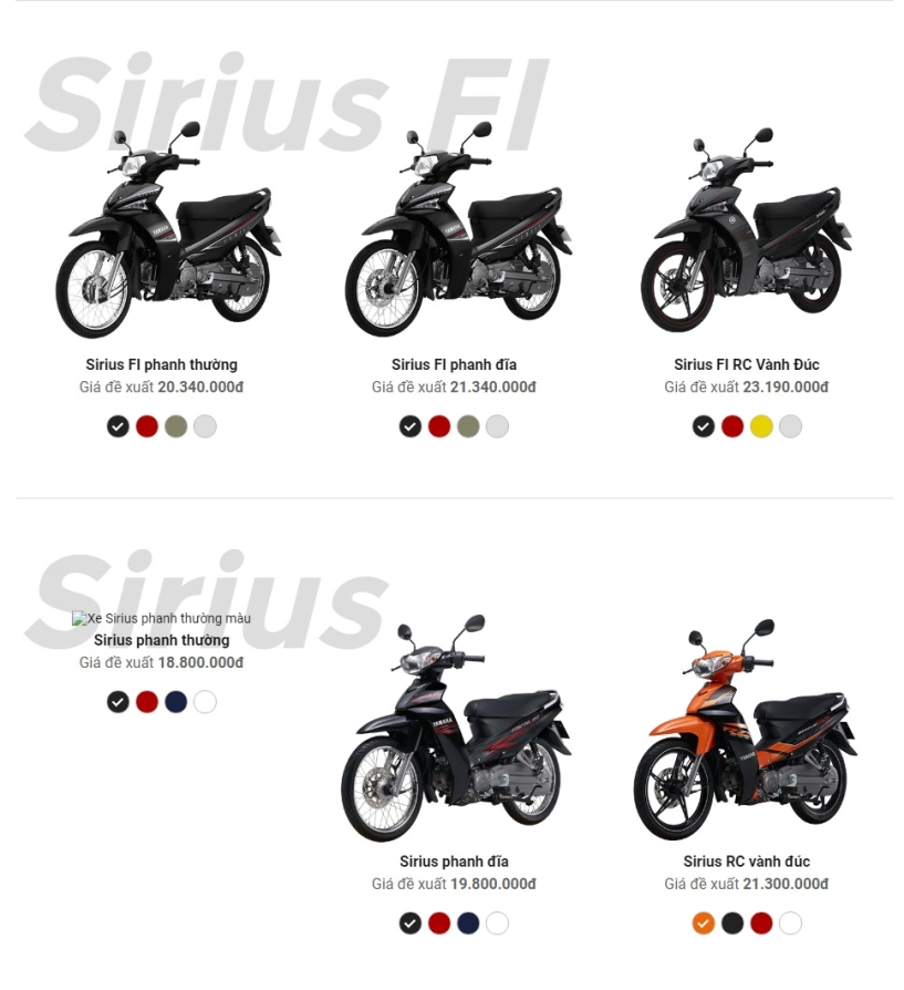 Giá xe yamaha 2018 như thế nào - 2