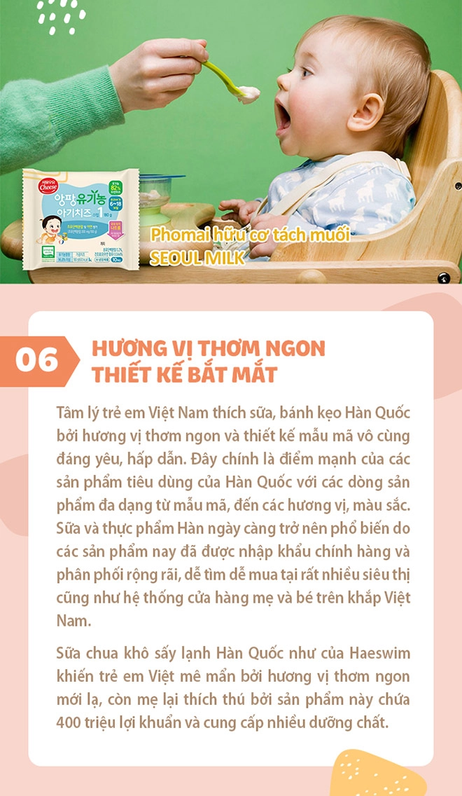 Giải mã lý do mẹ bỉm sữa việt mê mẩn thực phẩm và dòng sữa nhập khẩu từ hàn quốc - 6