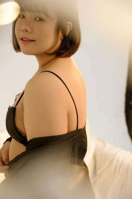 Giảm 13kg cô gái nặng 67kg tự tin trong bộ ảnh bán nude - 3