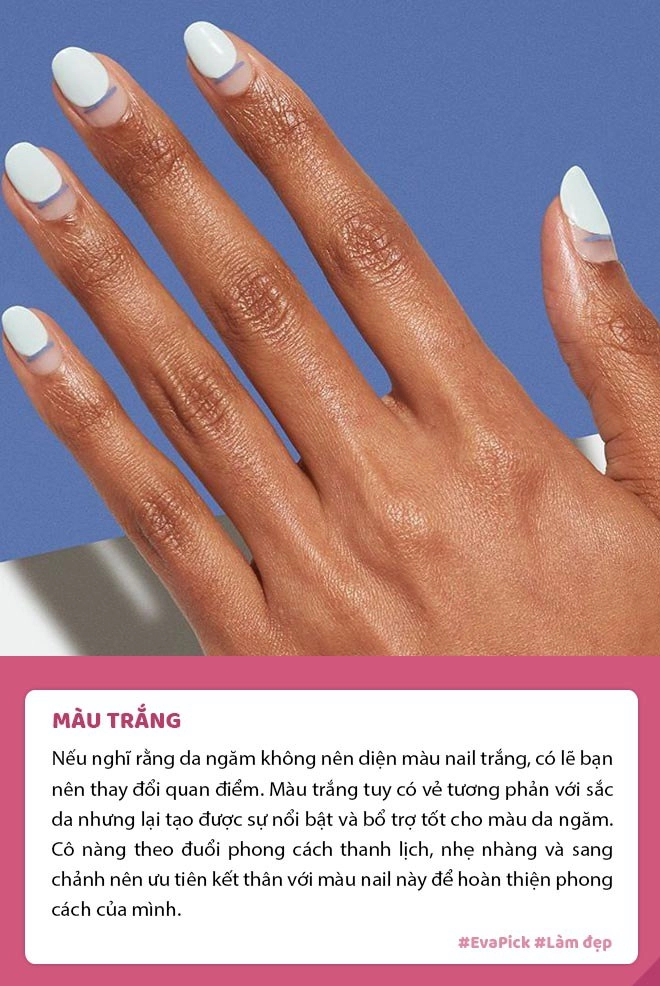 Gọi tên những màu nails dành cho da ngăm sơn lên một chốc bàn tay sáng bừng - 6
