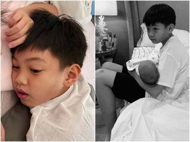 Hà hồ cúng mụ cho 2 con trong nhà triệu đô nhìn kỹ mới thấy đúng chuẩn đại gia - 8