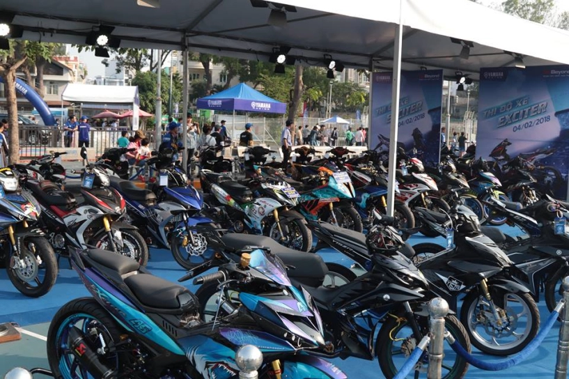 Hàng vạn xe đẹp quy tụ khoe sắc trong ngày hội yamaha gp 2018 - 1