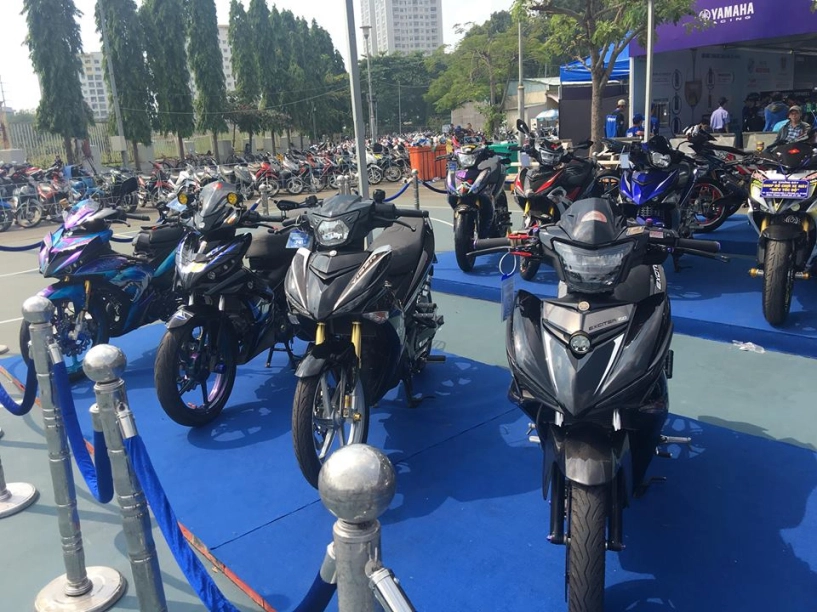 Hàng vạn xe đẹp quy tụ khoe sắc trong ngày hội yamaha gp 2018 - 2