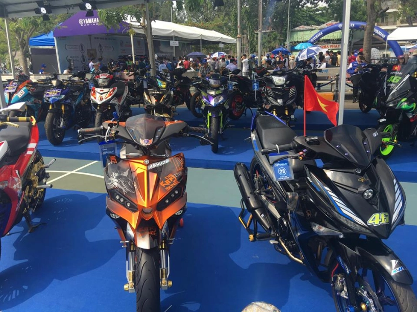 Hàng vạn xe đẹp quy tụ khoe sắc trong ngày hội yamaha gp 2018 - 3