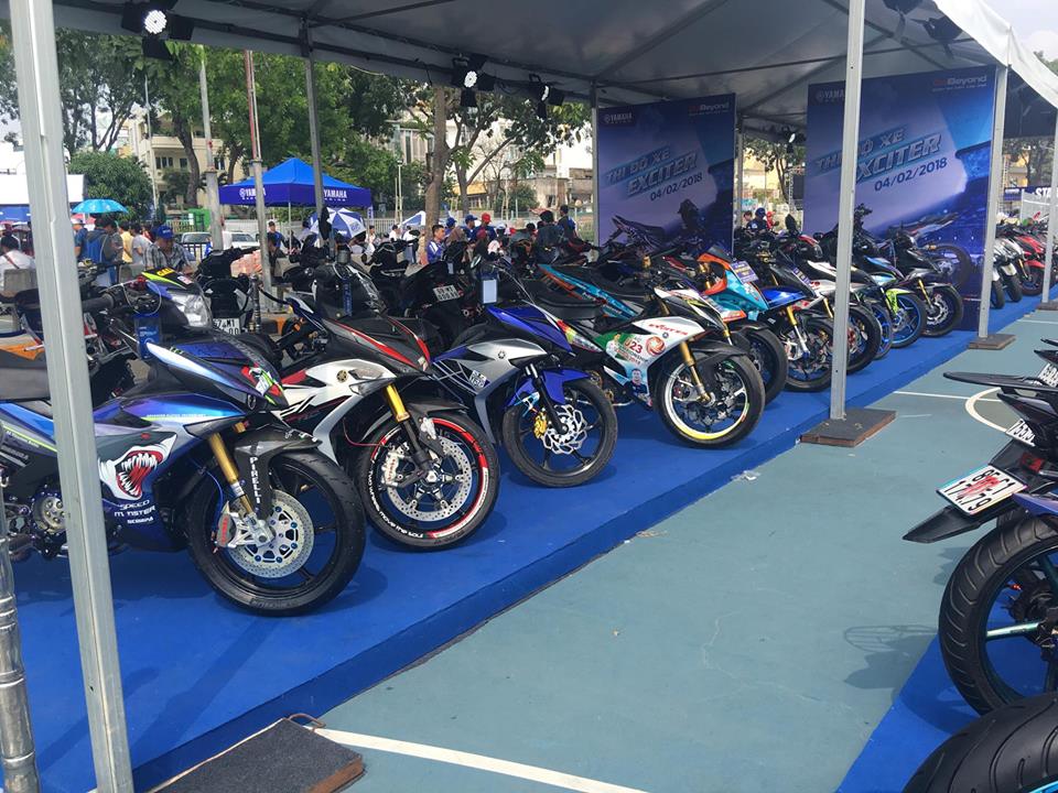 Hàng vạn xe đẹp quy tụ khoe sắc trong ngày hội yamaha gp 2018 - 4