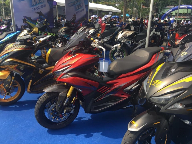 Hàng vạn xe đẹp quy tụ khoe sắc trong ngày hội yamaha gp 2018 - 5