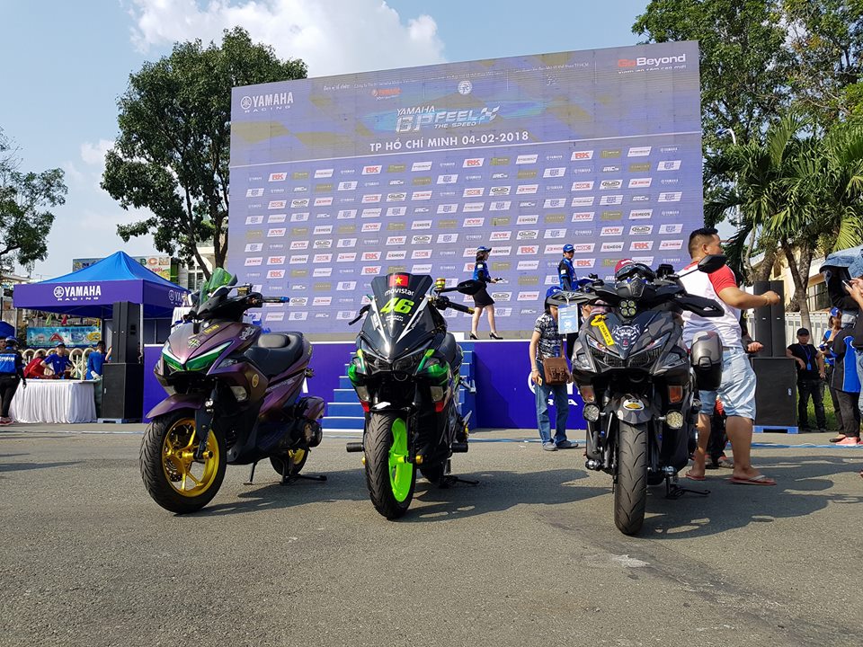 Hàng vạn xe đẹp quy tụ khoe sắc trong ngày hội yamaha gp 2018 - 9