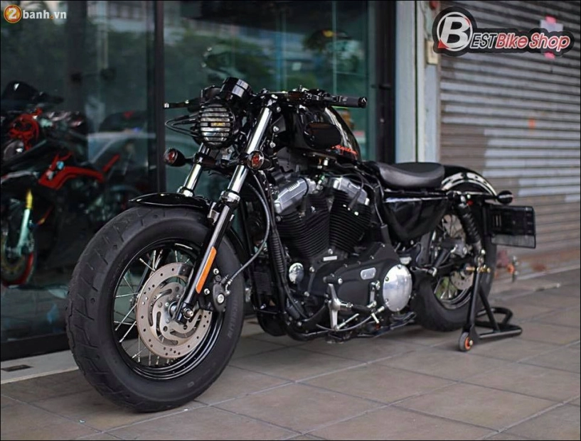 Harley davidson sportster 48 bản độ cơ bắp đến từ dòng sportster chủ lực - 2