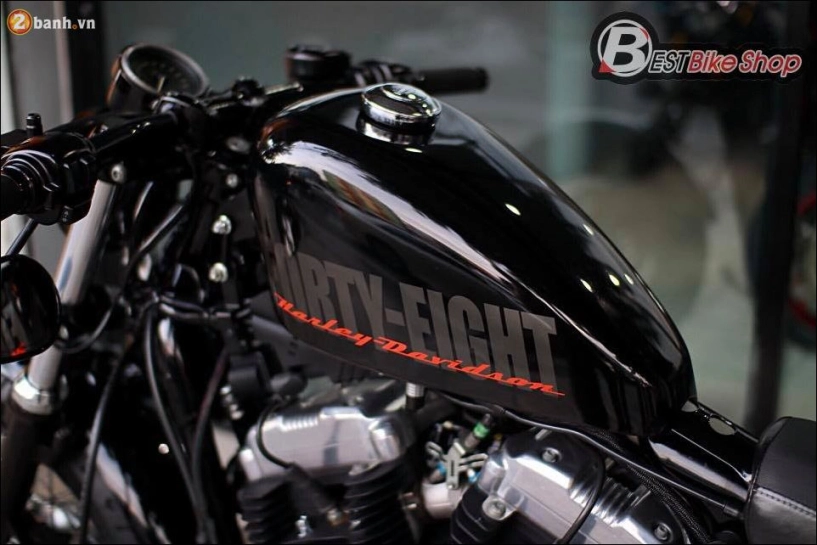 Harley davidson sportster 48 bản độ cơ bắp đến từ dòng sportster chủ lực - 6