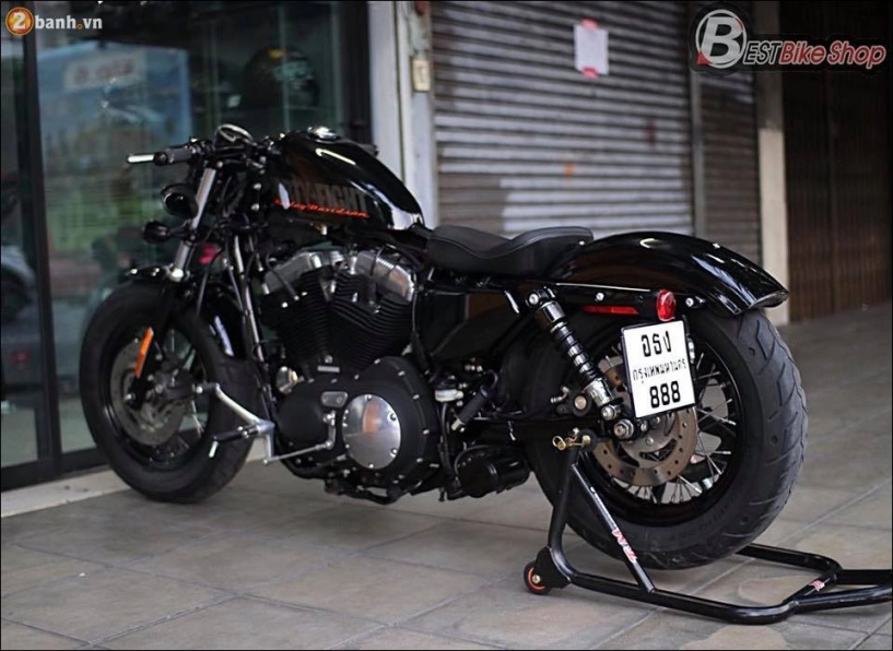 Harley davidson sportster 48 bản độ cơ bắp đến từ dòng sportster chủ lực - 7