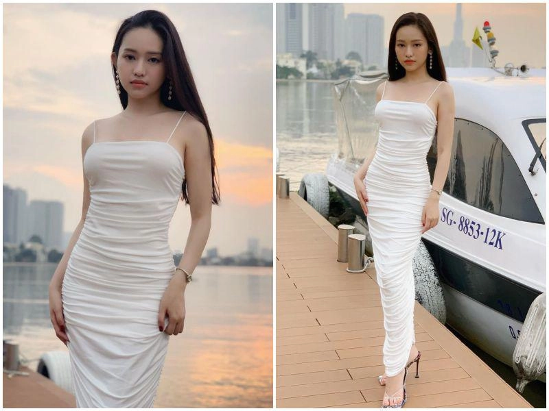 Hậu bị chê xuống cấp thuý vi trở lại đường đua gợi cảm với trang phục dây nhợ hút hồn - 4