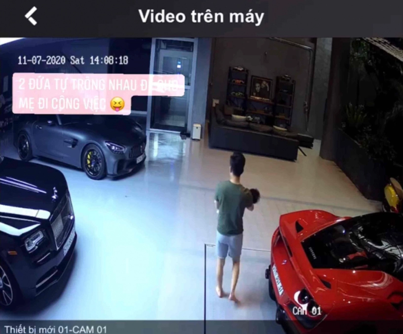 Hết kim lý hà hồ ngồi vỉa hè bế con đến cường đô la cũng đi dép lê địu con - 9