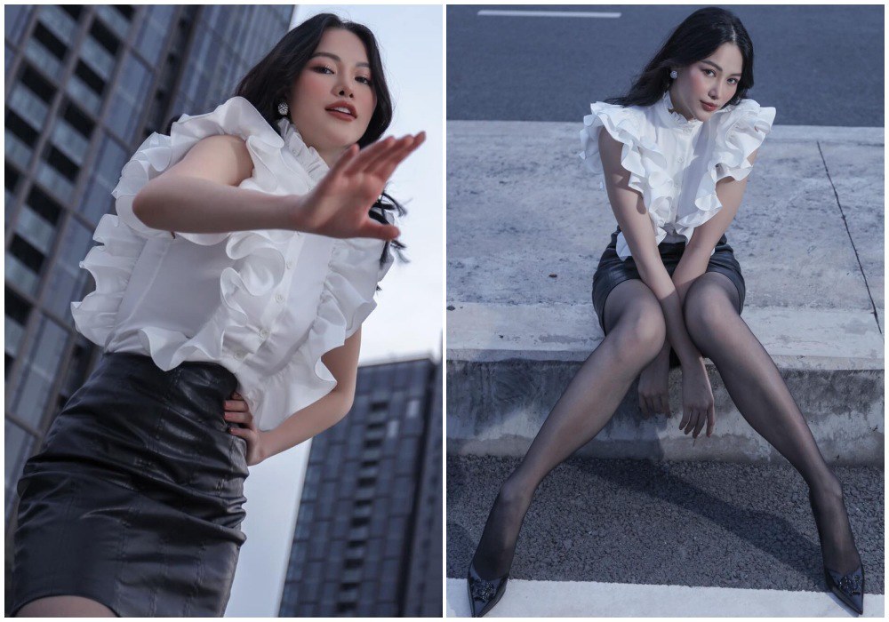 Hoa hậu phương khánh diện áo corset khoe số đo body triệu đô đố ai ngắm mà không say - 3