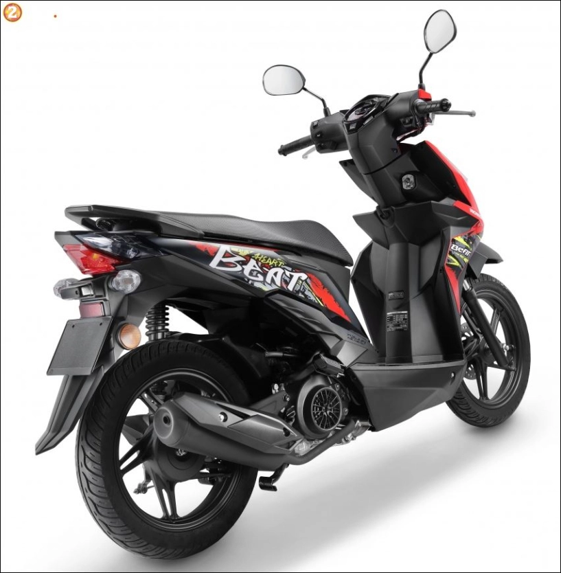 Honda beat 2018 phiên bản graffiti cập nhật màu mới - 9