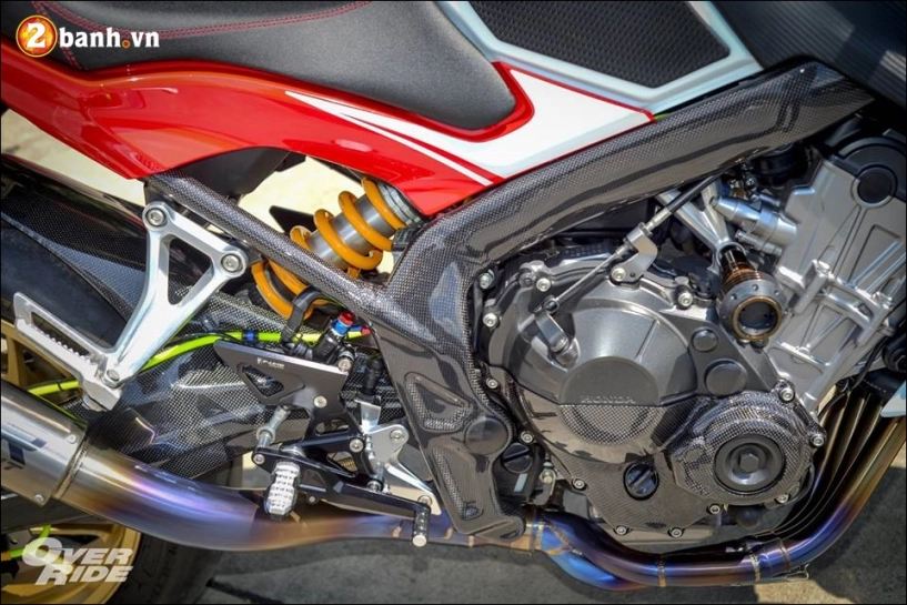 Honda cb650f độ chuẩn đến từng centimet của biker thái - 13