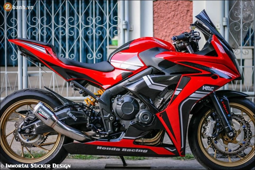 Honda cbr650f đậm chất chơi qua version hrc carbon - 5