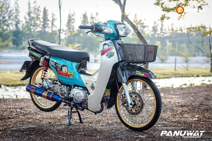 Honda cub fi độ huy hoàng vượt bậc mọi thời đại của biker xứ chùa vàng - 2