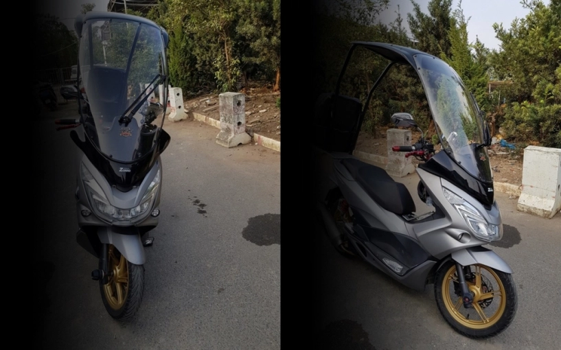 Honda pcx độ mạnh tay với hình dáng như một siêu xe 2 bánh - 1