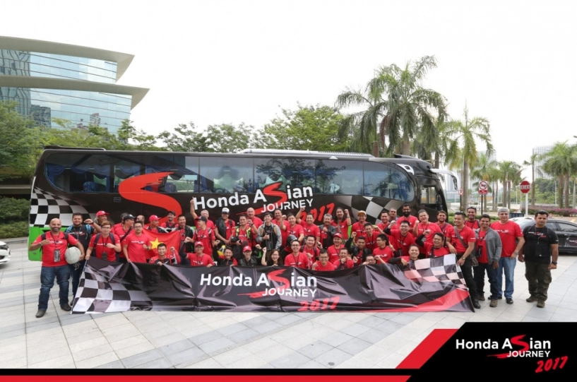 Honda việt nam tham gia hành trình châu á honda asian journey 2017 - 1