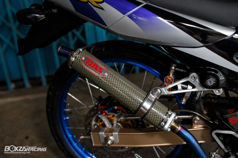 Kawasaki kips 150 độ kiểng cực khủng với dàn đồ chơi hàng hiệu - 11