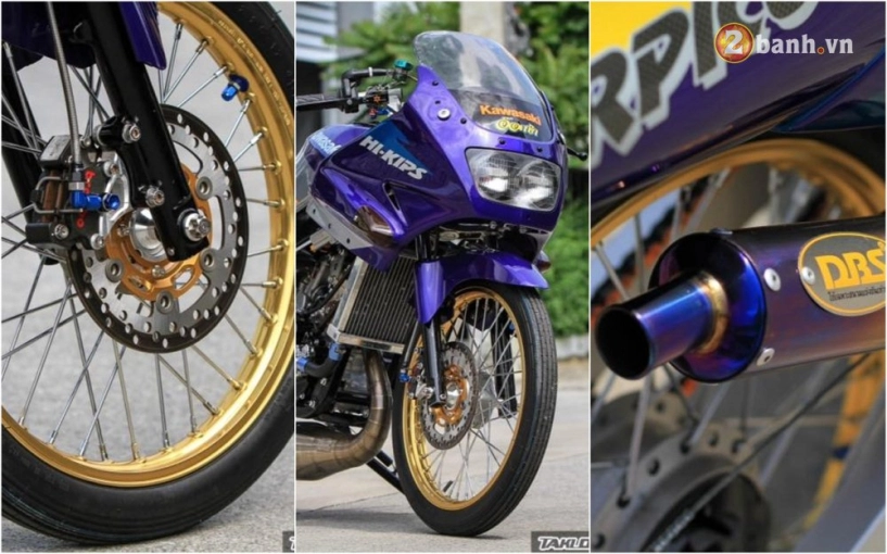 Kawasaki kips 150 độ kiểng cực ngầu đầy phong cách từ biker nước bạn - 1