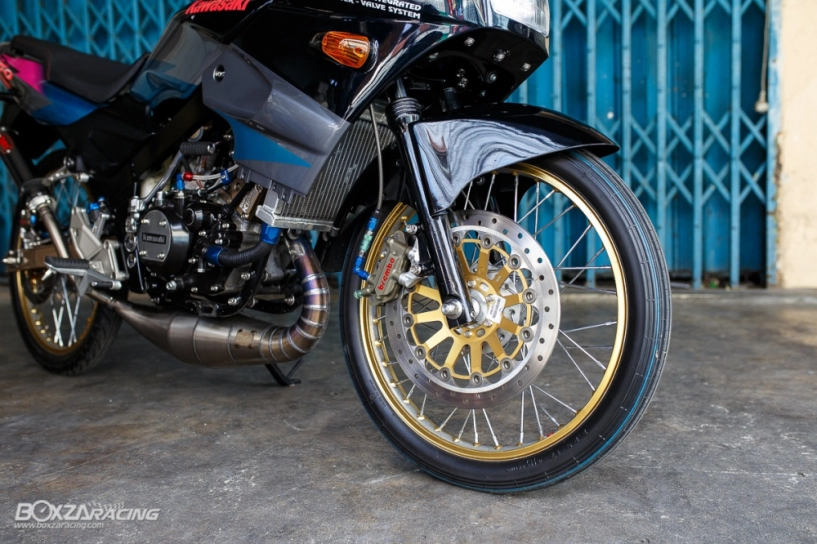 Kawasaki kips 150 độ kiểng cực ngầu với hàng loạt đồ chơi khủng từ thailand - 9