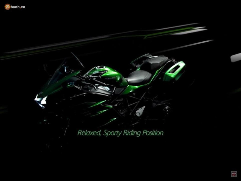 Kawasaki ninja h2 sx - siêu touring với hệ thống siêu nạp supercharge chính thức xuất hiện - 1