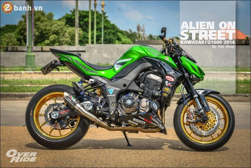 Kawasaki z1000 bản độ option khủng đến từ xứ chùa vàng - 1