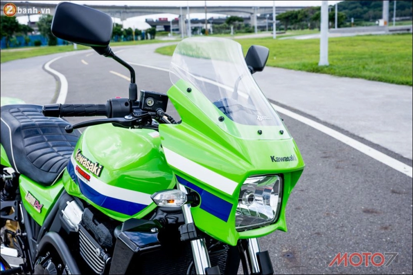 Kawasaki zrx-1200 độ hầm hố cùng phong cách standard bike - 2