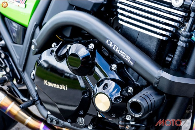 Kawasaki zrx-1200 độ hầm hố cùng phong cách standard bike - 6
