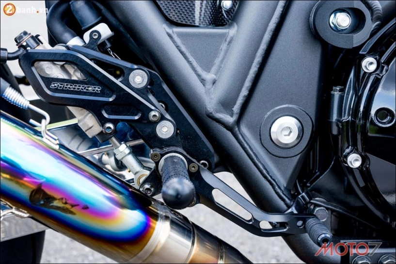 Kawasaki zrx-1200 độ hầm hố cùng phong cách standard bike - 7